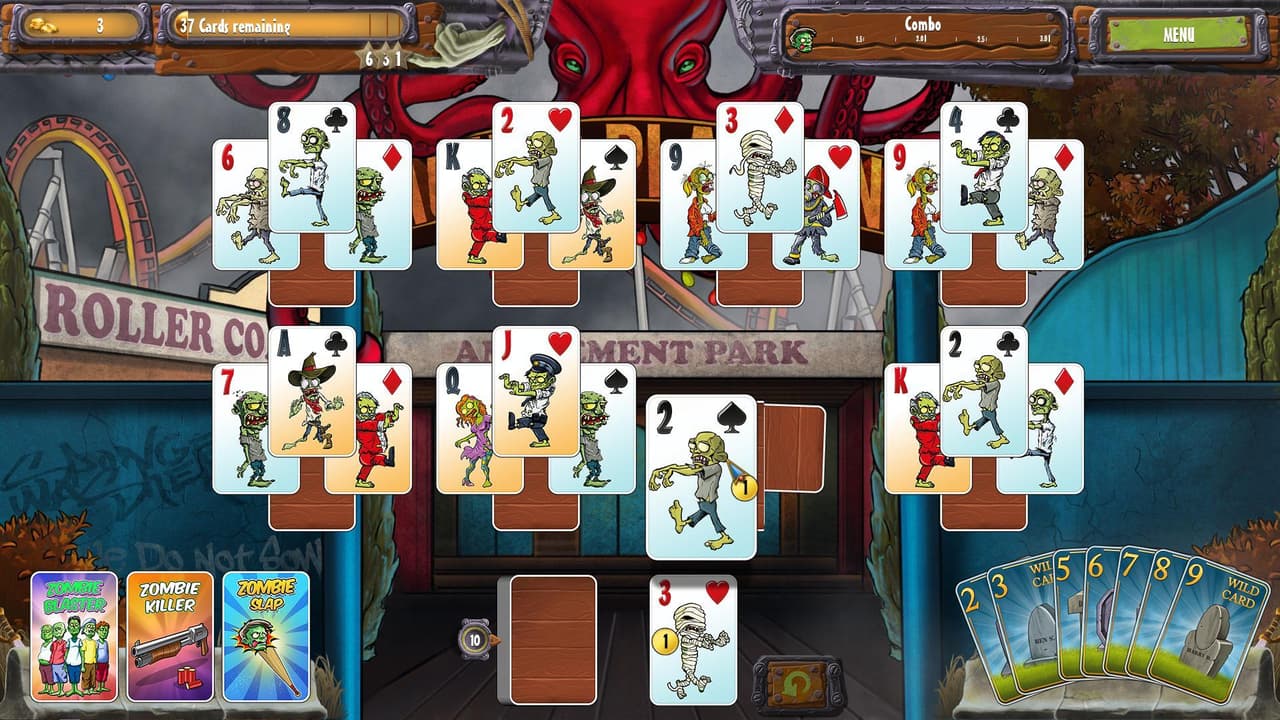 Zombie Solitaire 2, Chapter 1 screenshot 6