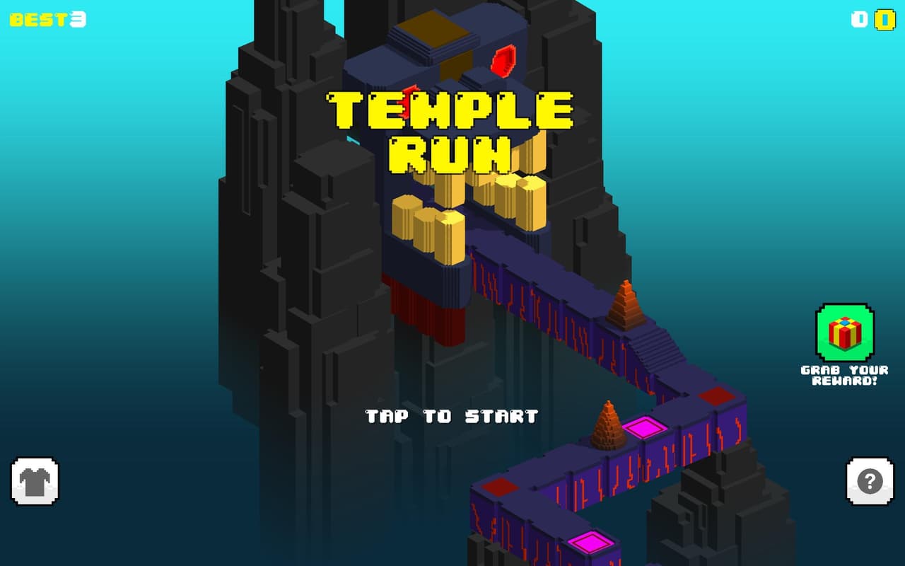 Temple Run (itch) (BD Games) screenshot 2