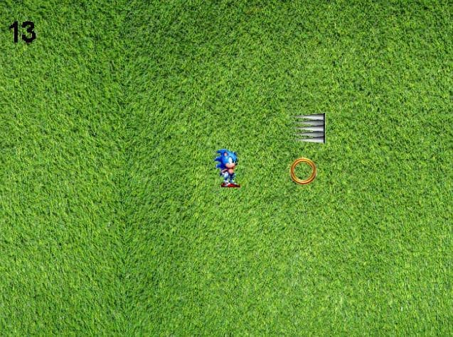 Sonic running