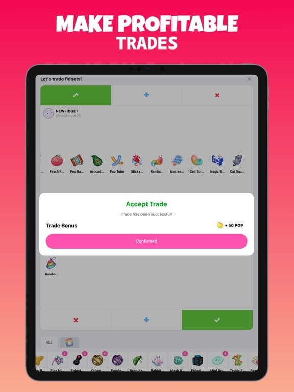 Fidget Town - Fidget trading screenshot 5