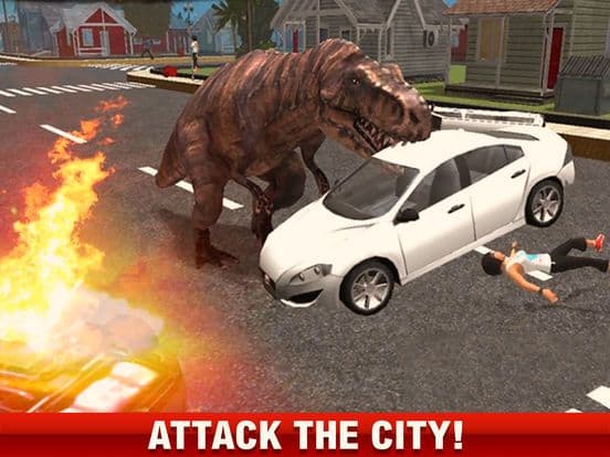 2016 Dinosaur simulator park Dino world fight-ing screenshot 5