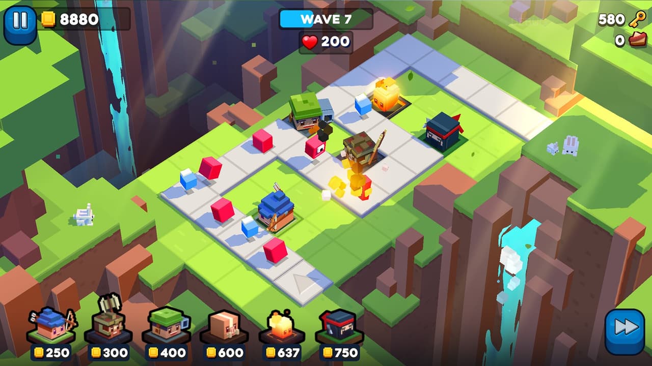 Defend The Bits TD screenshot 2