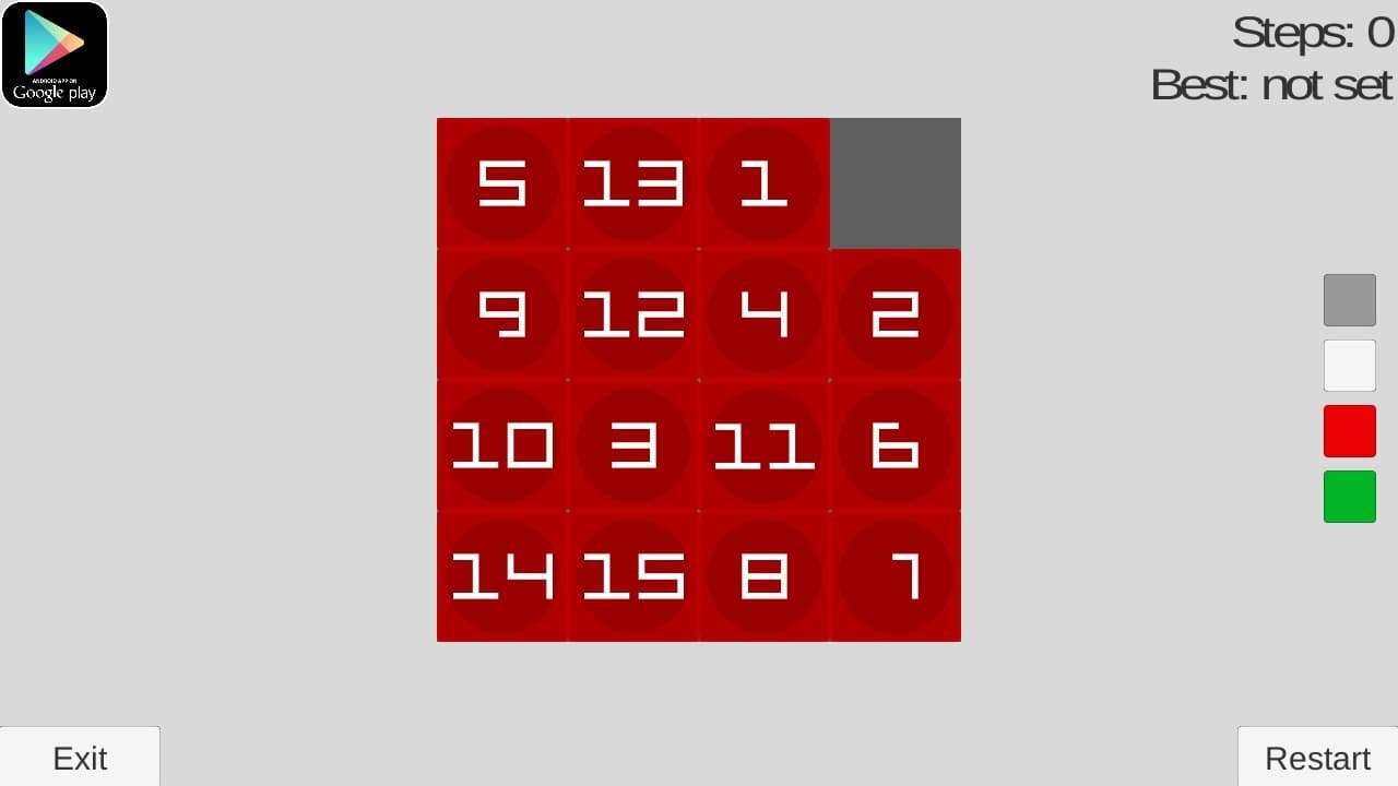 Game of 15 screenshot 4