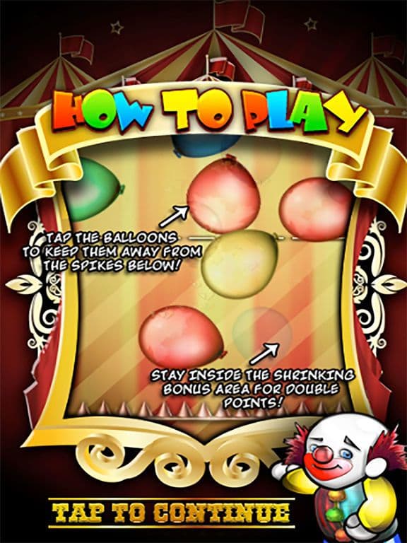 Circus Balloon Challenge Free screenshot 3