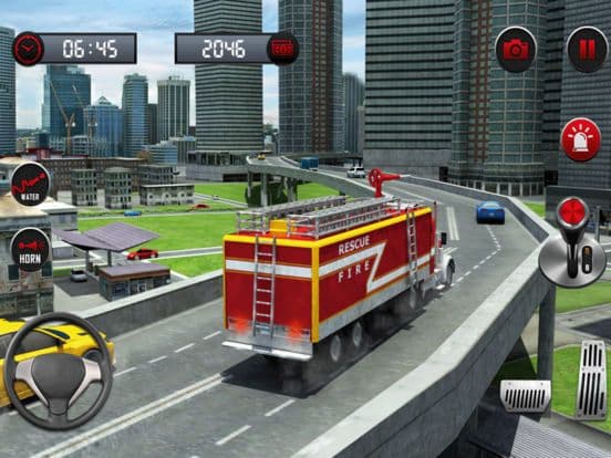 Rescue Fire Truck Simulator Game: 911 Firefighter screenshot 3