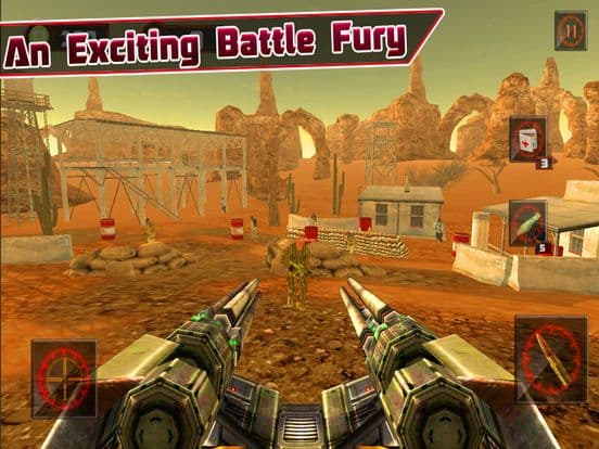 Hardcore Gunner Battle Fury shooter 3d screenshot 3