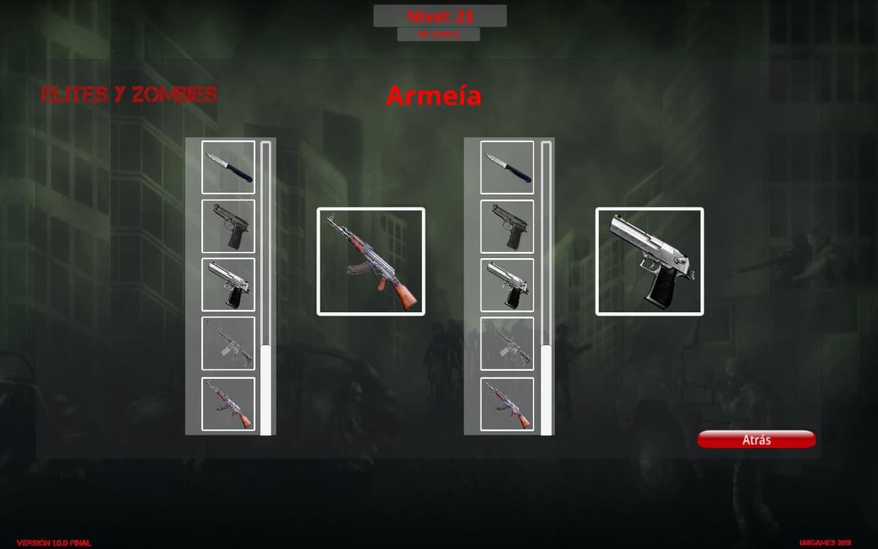 Elites y Zombies screenshot 3