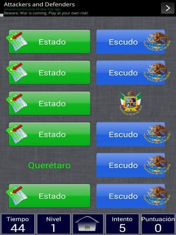 Mexico States Geography Mem Free screenshot 3