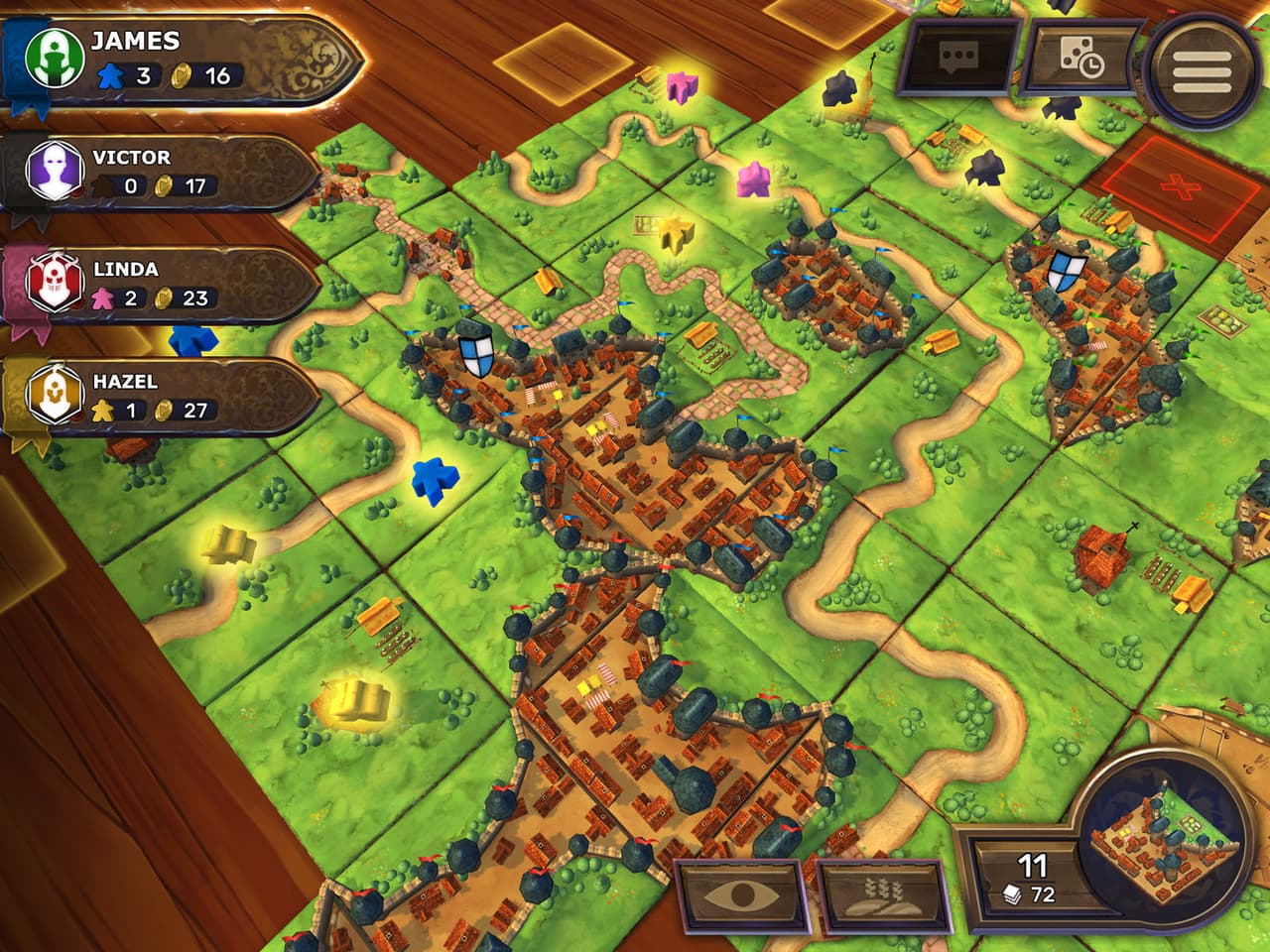 Carcassonne screenshot 2