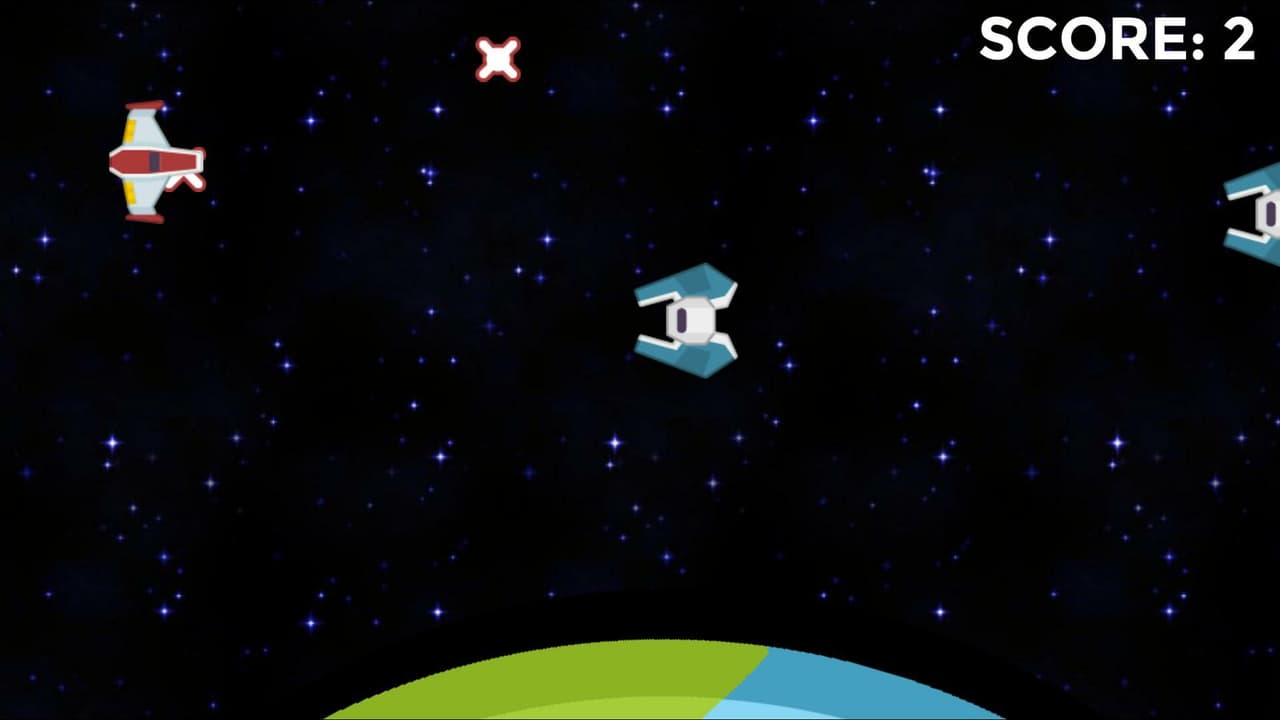 Sputtery Spaceship