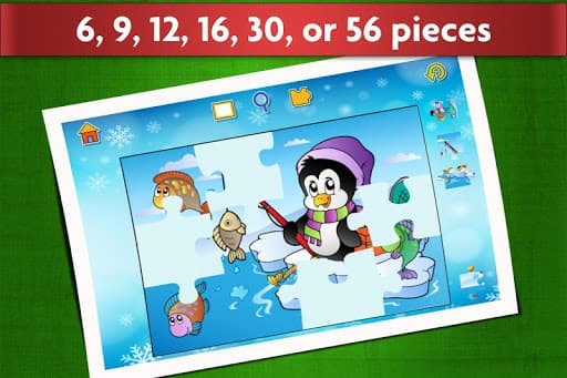 Christmas Puzzle Games - Kids Jigsaw Puzzles 🎅 screenshot 4
