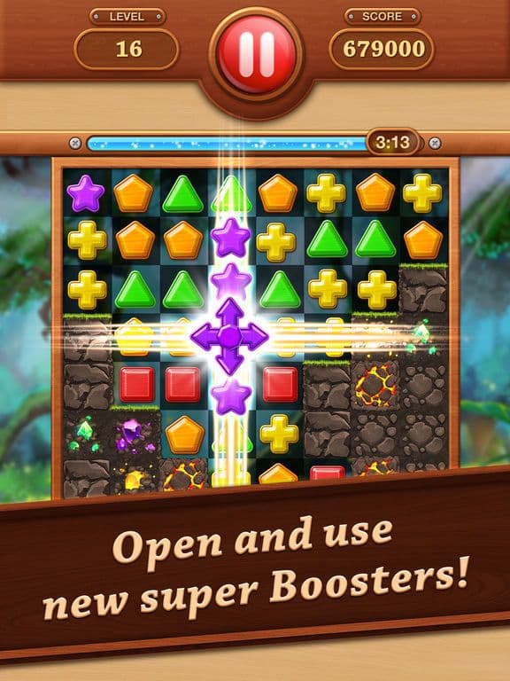 Wooden Match 3 - Puzzle Blast screenshot 2