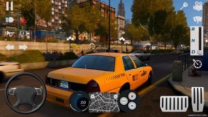 Taxi Car Parking Driving Games screenshot 4