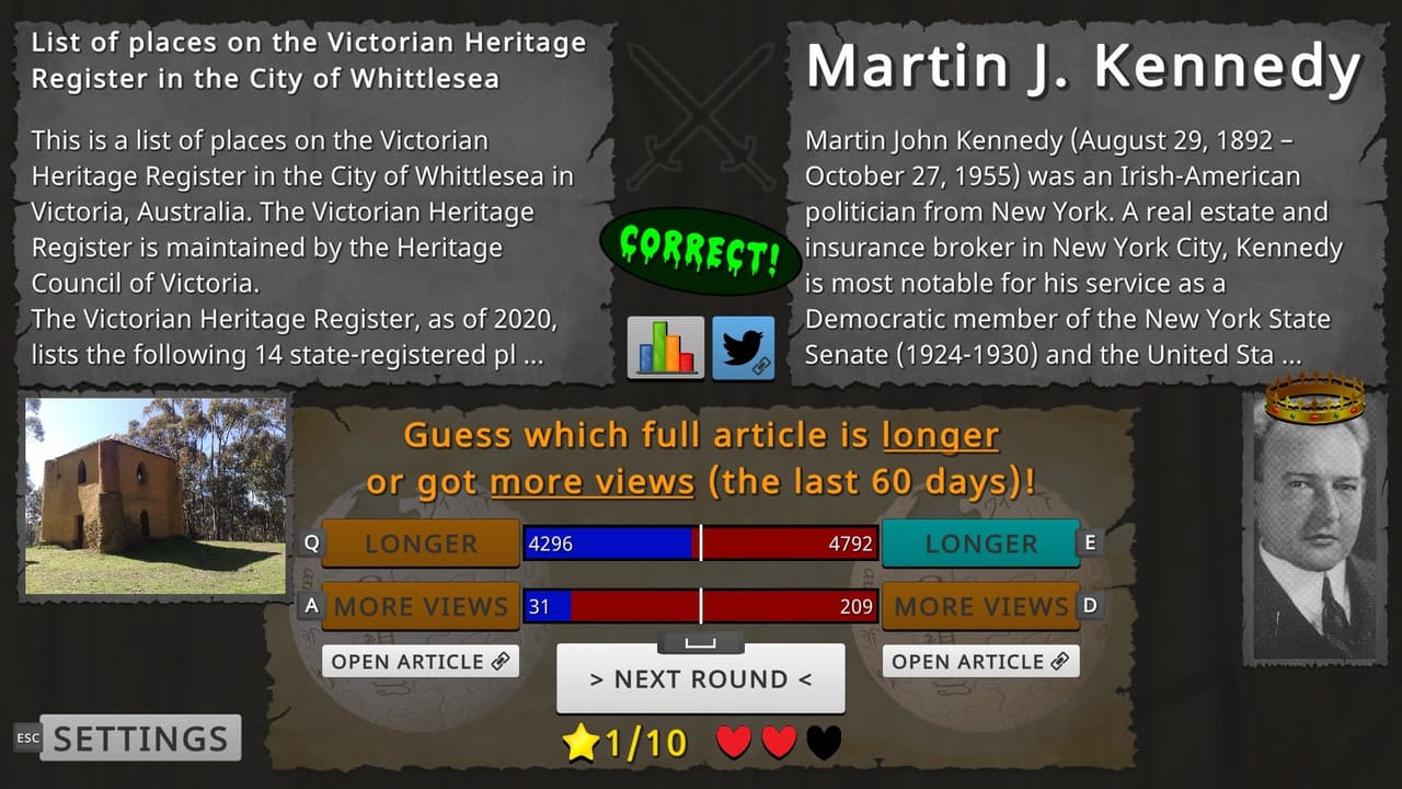 WikiArena screenshot 3