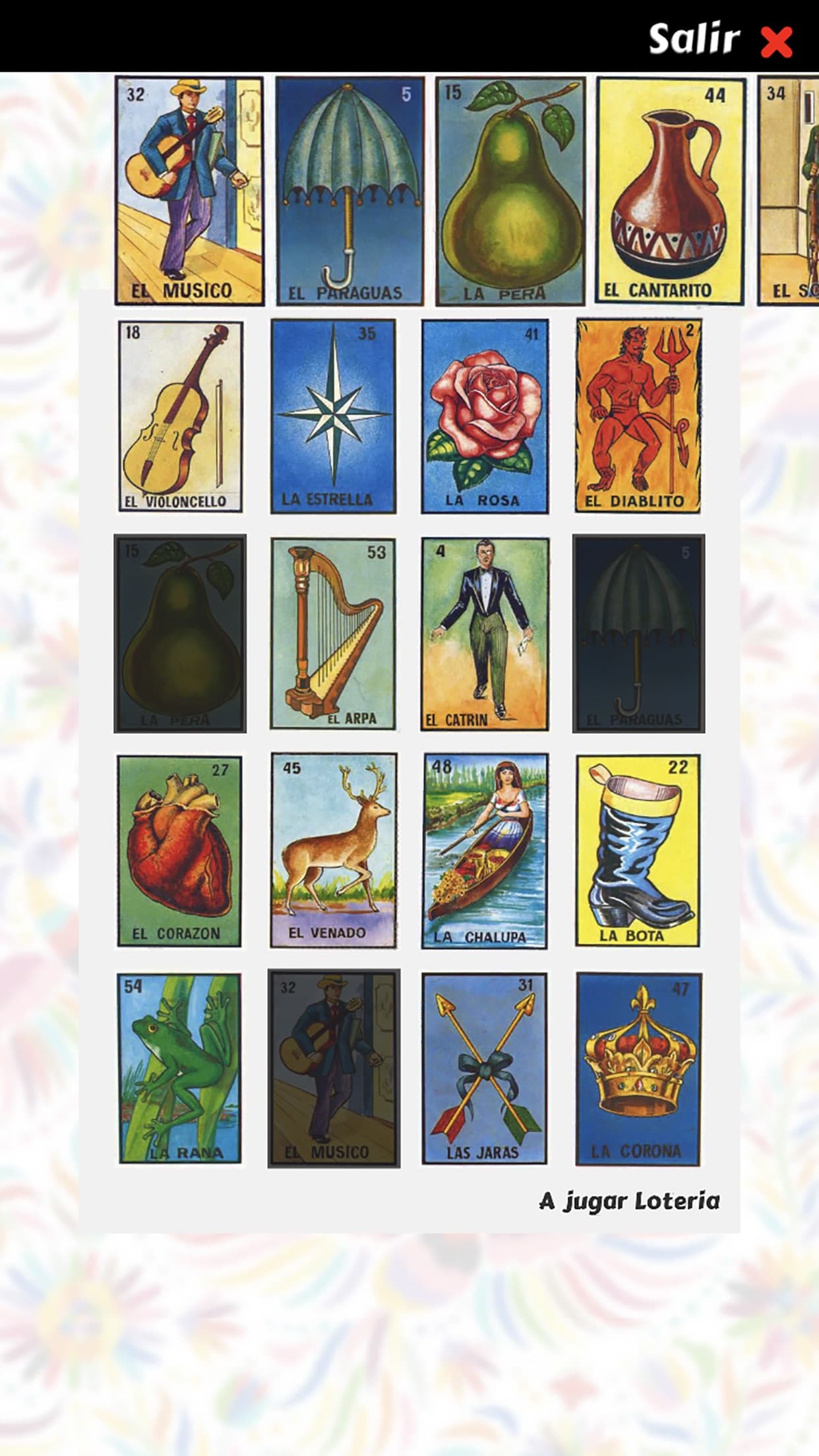 Loteria Mexicana screenshot 3