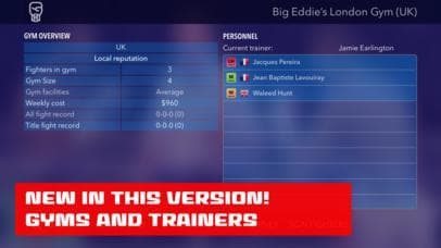 World Title Boxing Manager screenshot 3