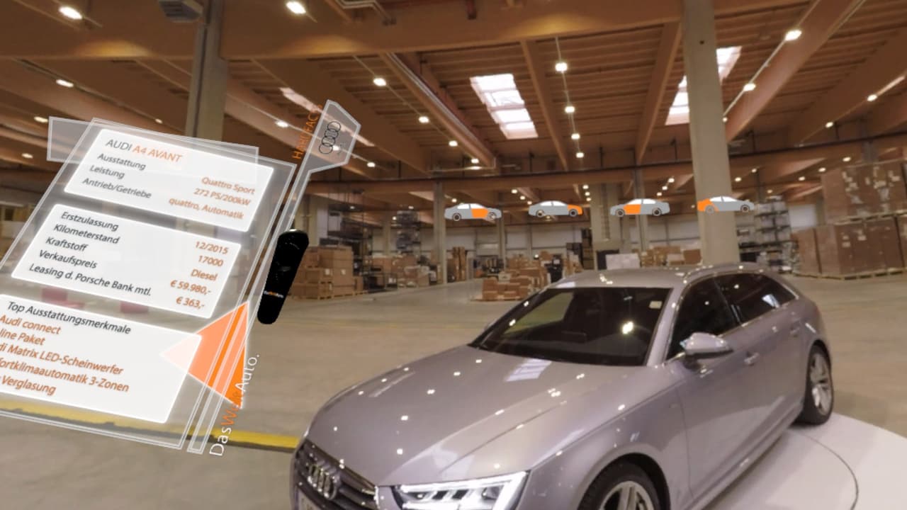 Virtual Reality Testdrive - Audi