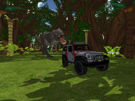 T-Rex Escape - Dino Racer Park screenshot 2