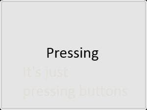 Pressing