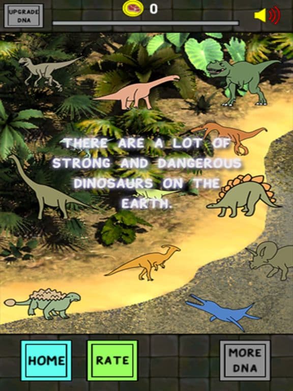 Dinosaur Evolution | Tap Meat of the Crazy Mutant Clicker Game screenshot 3
