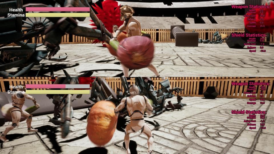 FOODIATORS - working build screenshot 2