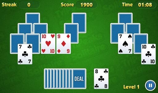 TriPeaks Solitaire Challenge screenshot 5
