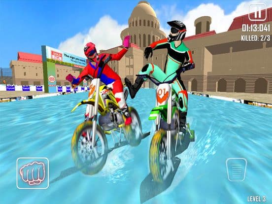 Surfing Dirt Bike Racing screenshot 4
