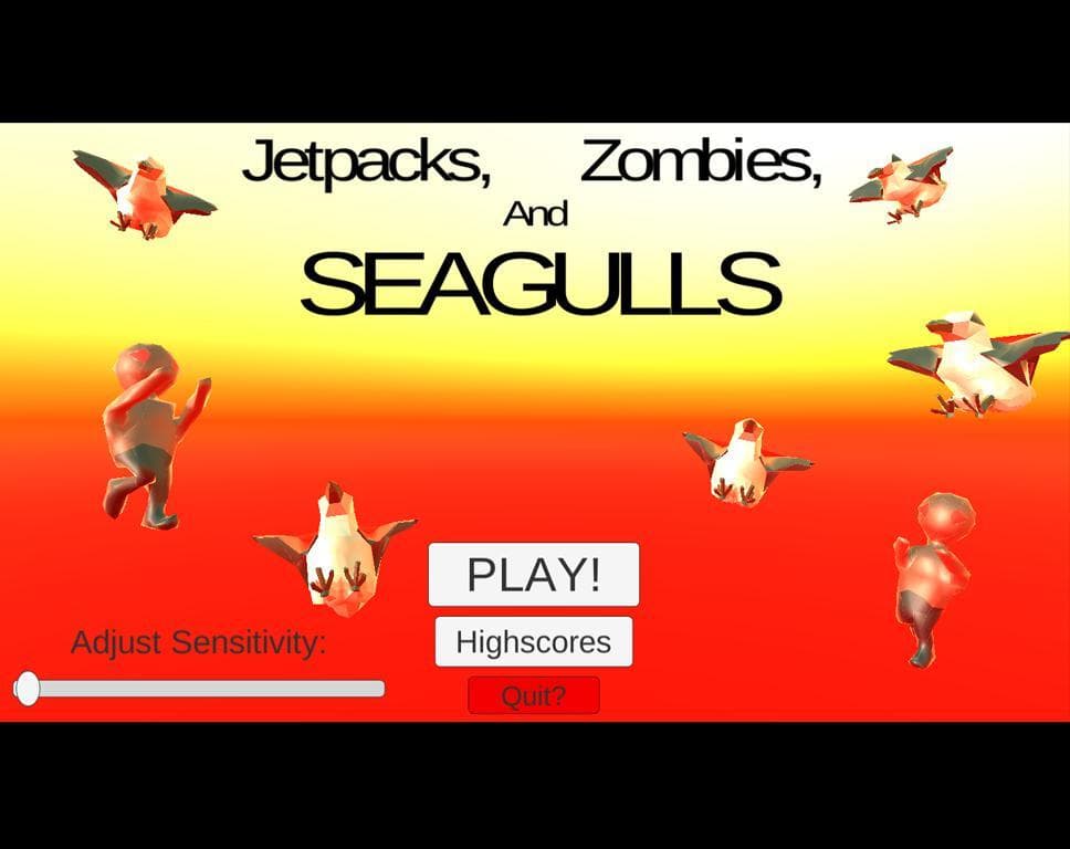 Jetpacks, Zombies, And Seagulls