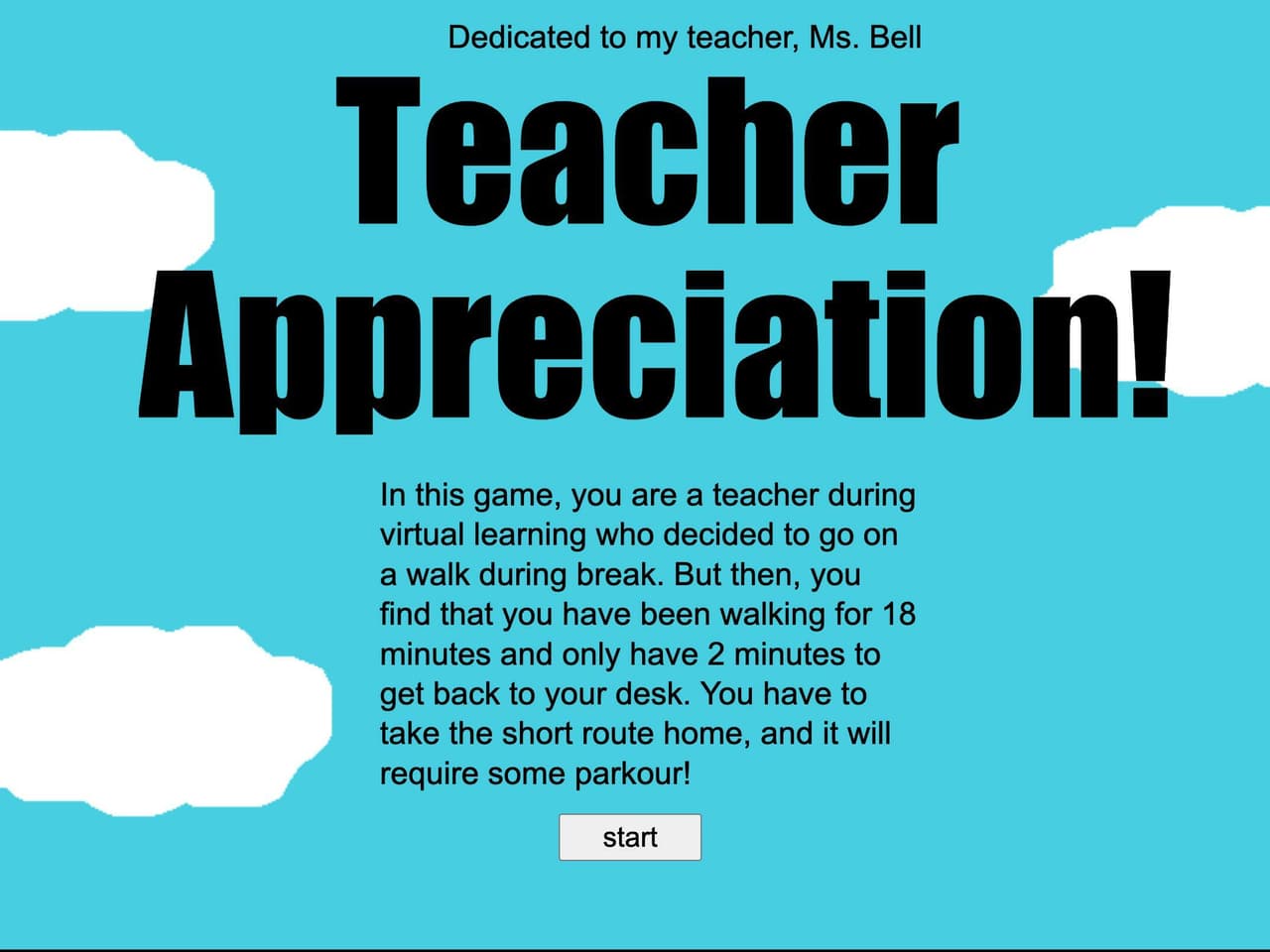 Teacher Appreciation!