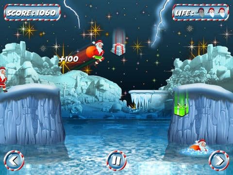 Santa Fun Run Free screenshot 3