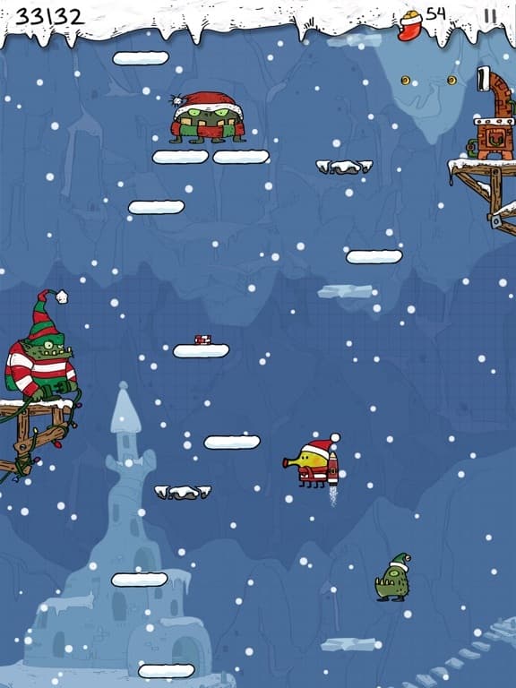 Doodle Jump Christmas PLUS screenshot 4
