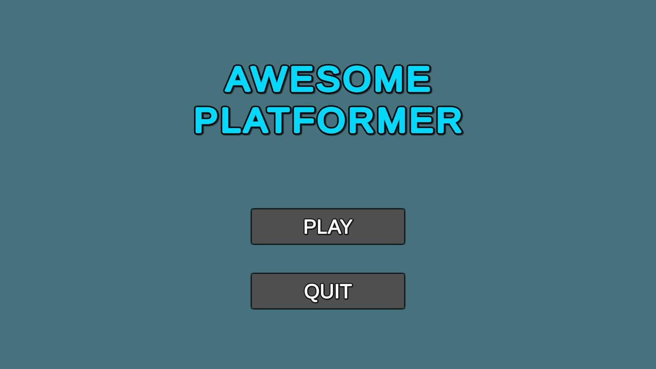 AWESOME PLATFORMER (AAhmed9)