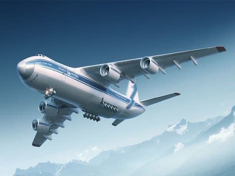 Flight Simulator (Antonov AN-125 Edition) - Become Airplane Pilot screenshot 2