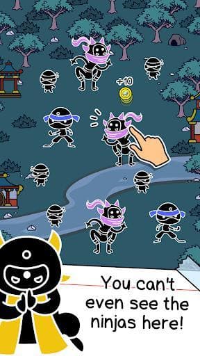 Ninja Evolution - Create & Merge Stealth Warriors screenshot 3