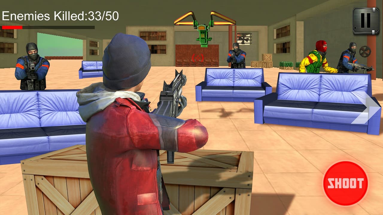 Indoor Sniper Shooting Alpha Strike in Corona Virus Lockdown screenshot 5