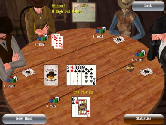Cowboy Cardsharks Poker