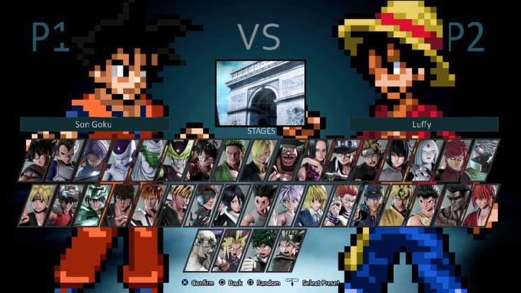 Jump Force Mugen screenshot 3