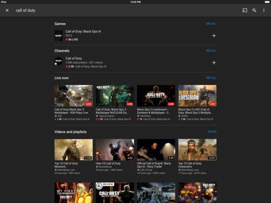 YouTube Gaming