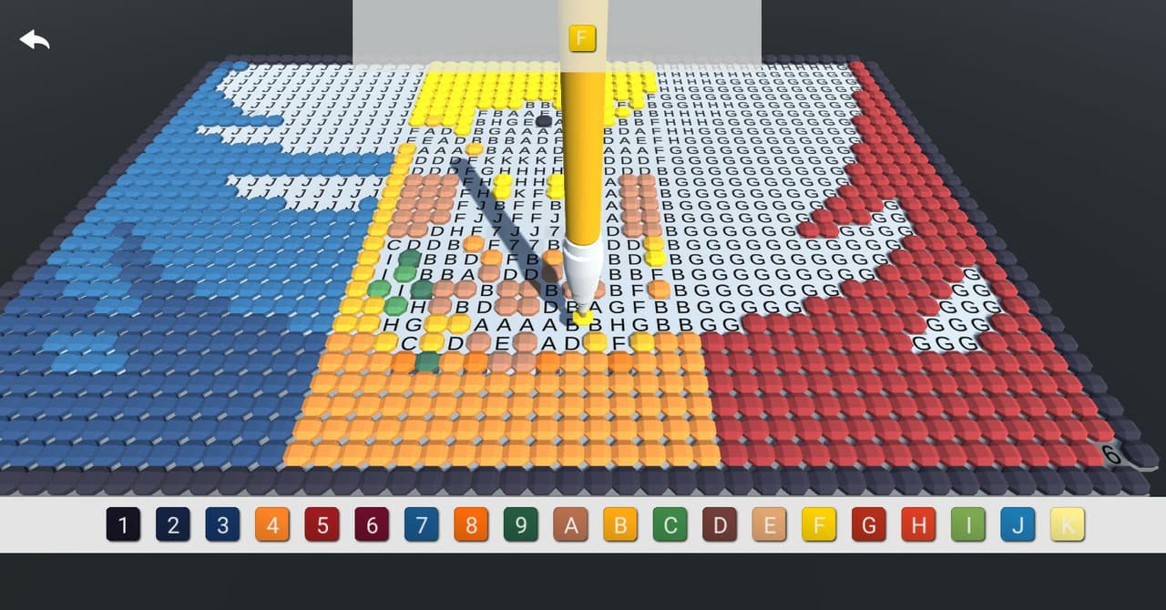 Flag Color Number - Painting and Coloring screenshot 2
