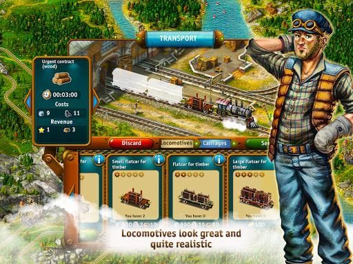 Transport Empire: Steam Tycoon screenshot 4