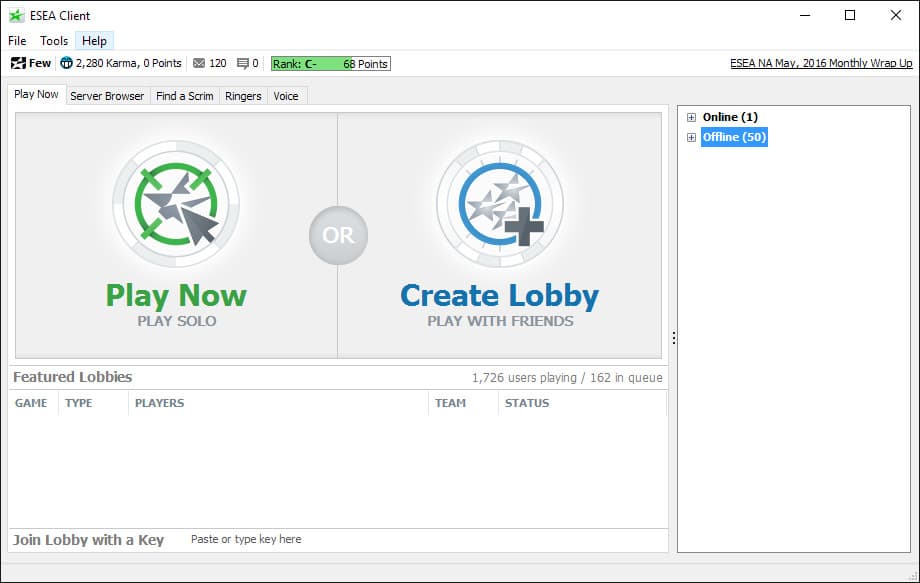 ESEA screenshot 2