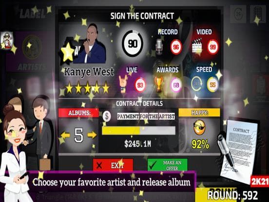 MusicLabeLManagerExtra 2K21 screenshot 6