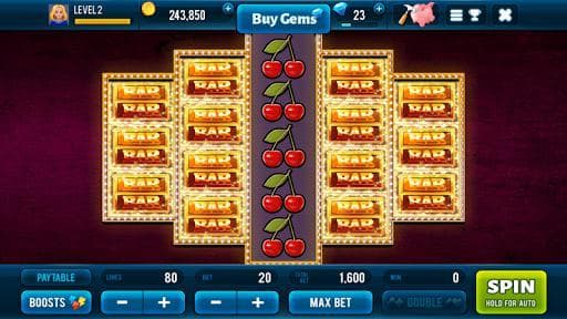 Golden Bars Slots - Huge Slot Machine Game screenshot 3
