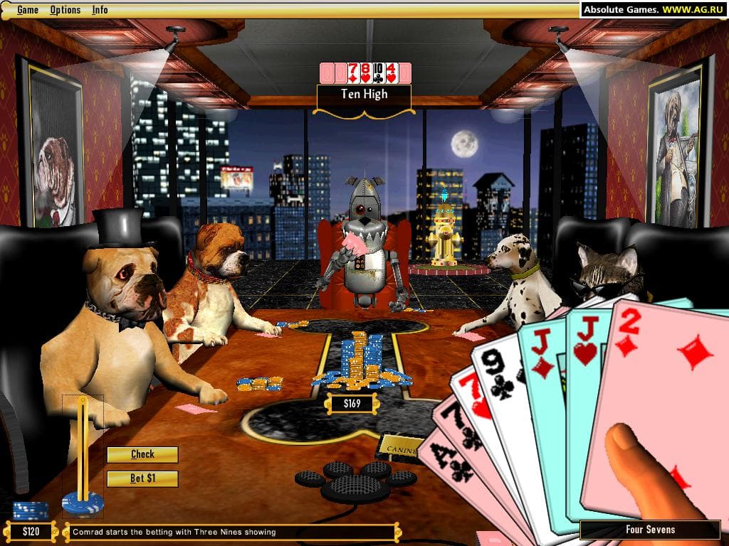 Dogs Playing Poker screenshot 6