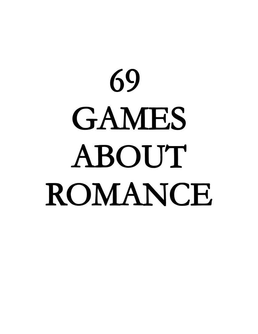 69 Games About Romance