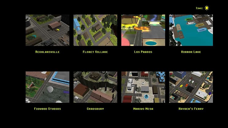 Retro Road Rumble screenshot 3