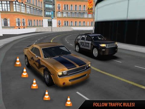 Real Extreme Racing Car Driving Simulator Free 3D screenshot 3