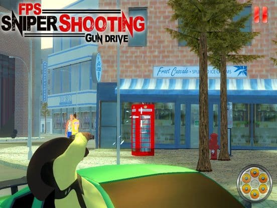 FPS Sniper Shooting Drive screenshot 3