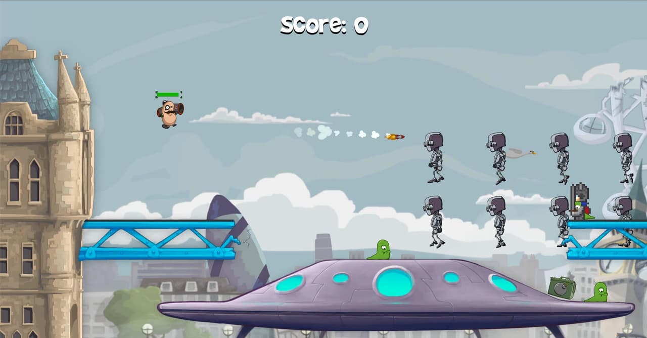 The #BROKEN Side-Scroller