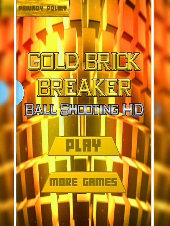 GOLD BRICK BREAKER: Ball Shooting HD screenshot 2